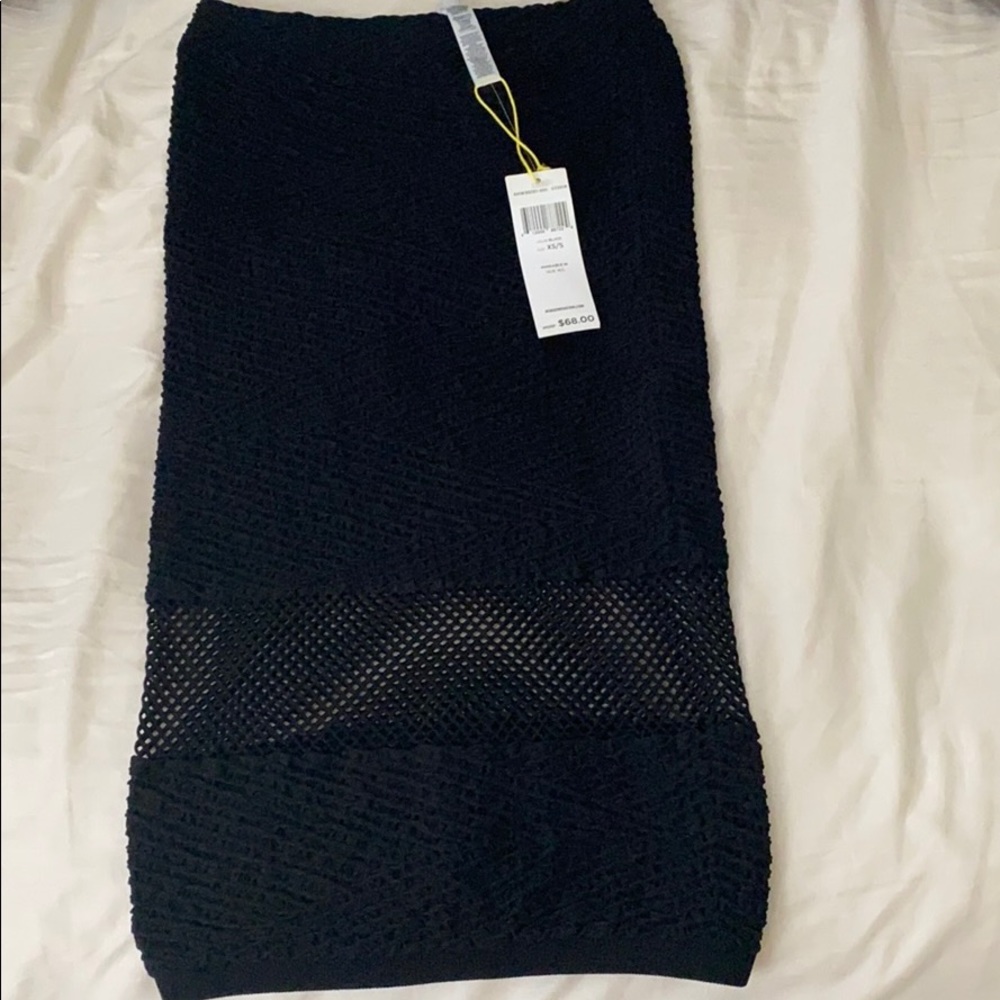 BCBG generation mesh skirt